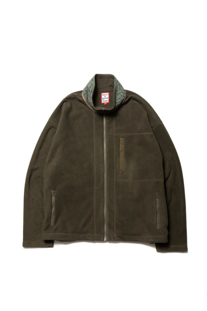 MILITARY FRAME AAP FLEECE JACKET MILITARY GREEN