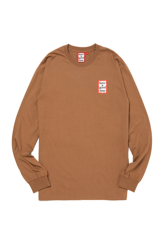 MINI FRAME L/S TEE CINNAMON