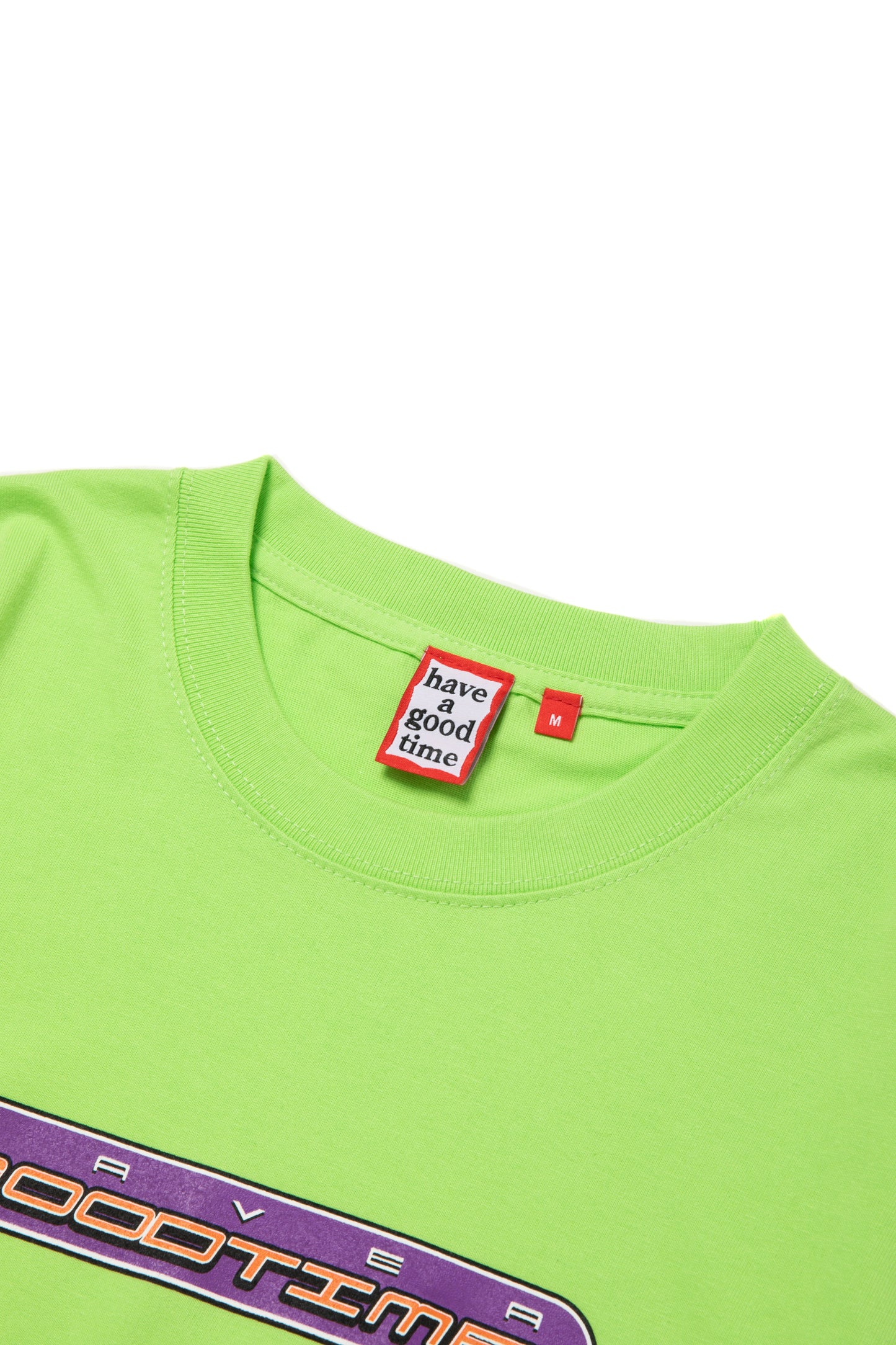BOOSTER LOGO S/S TEE LIME