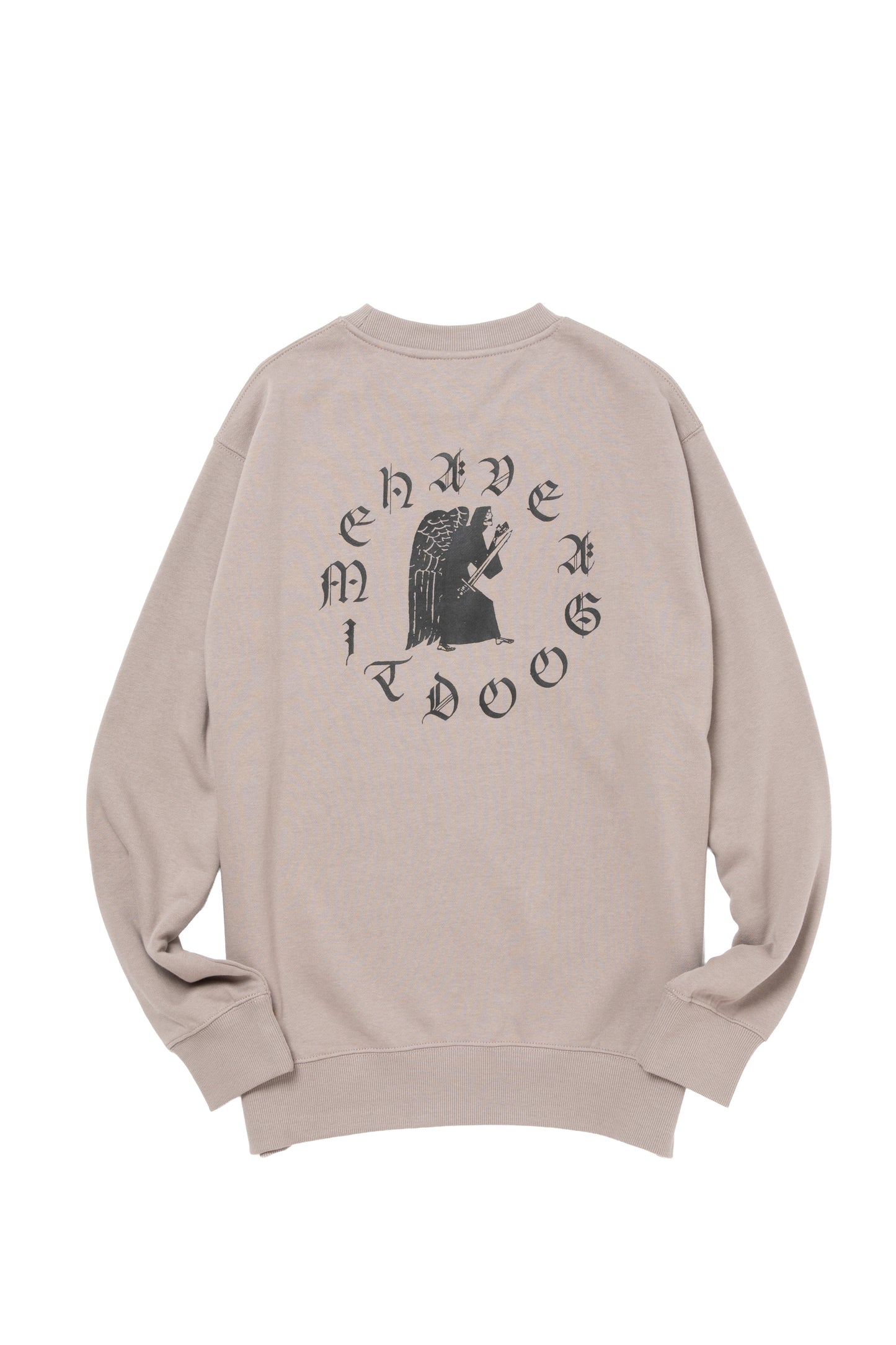 FATE CREWNECK FL GREIGE