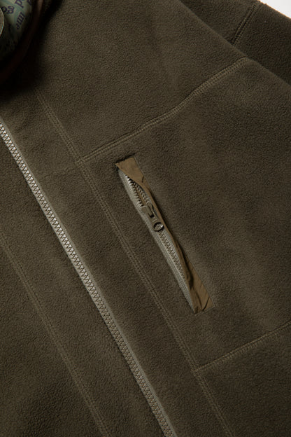 MILITARY FRAME AAP FLEECE JACKET MILITARY GREEN