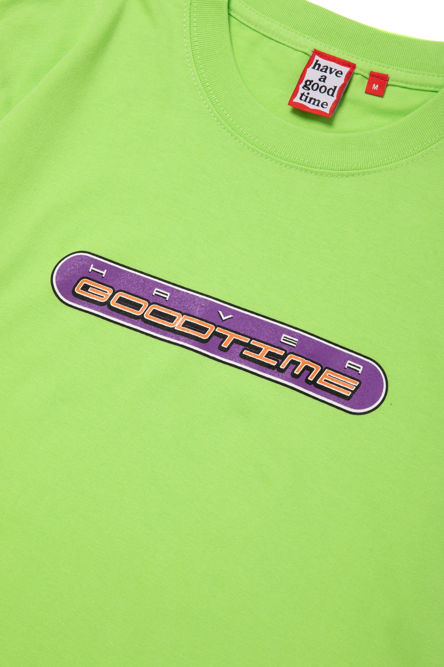 BOOSTER LOGO S/S TEE LIME
