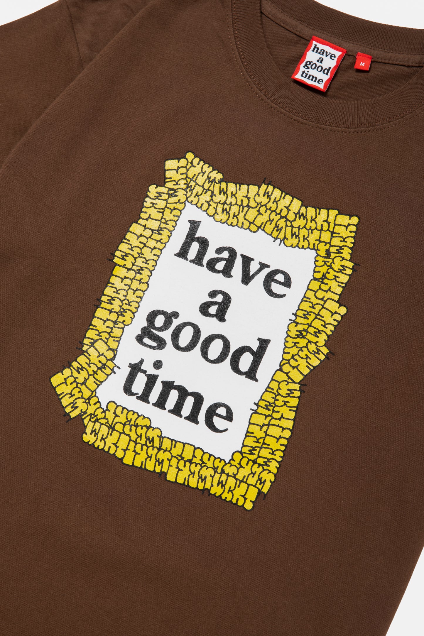 WANTO FRAME S/S TEE CHOCOLATE