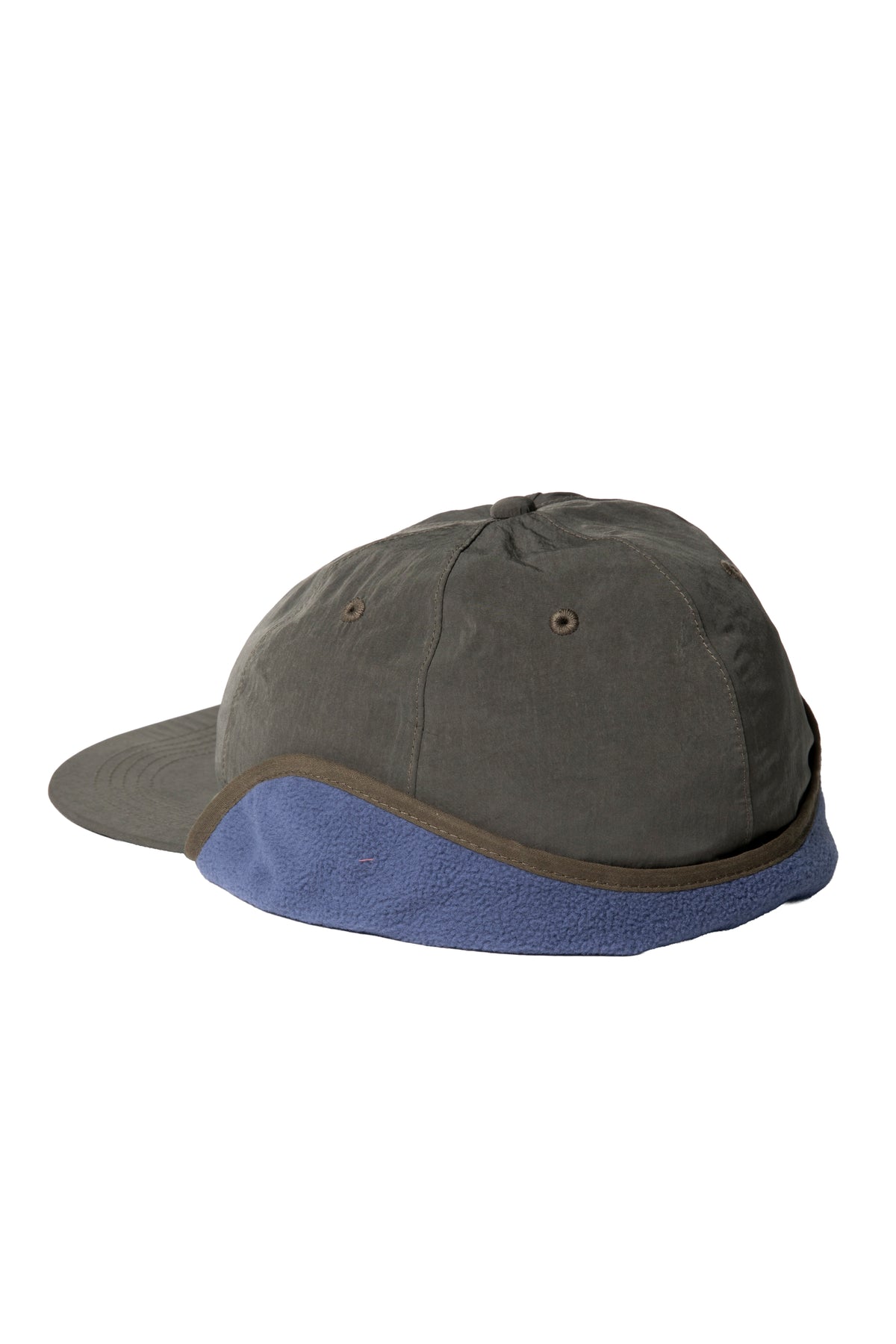 SIDE LOGO EMB EAR CUFF CAP OLIVE