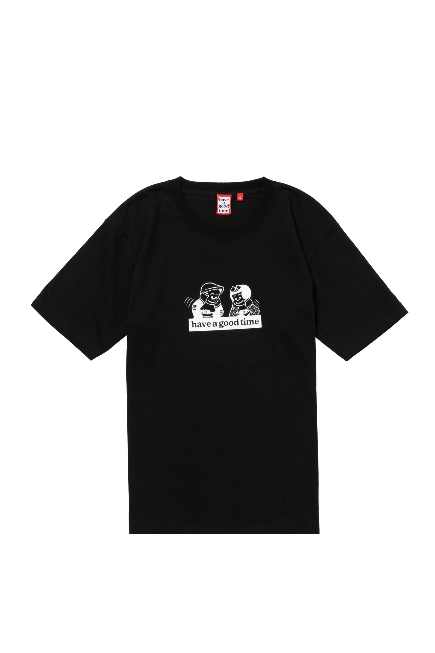 HIDDEN SIDE LOGO S/S TEE BLACK