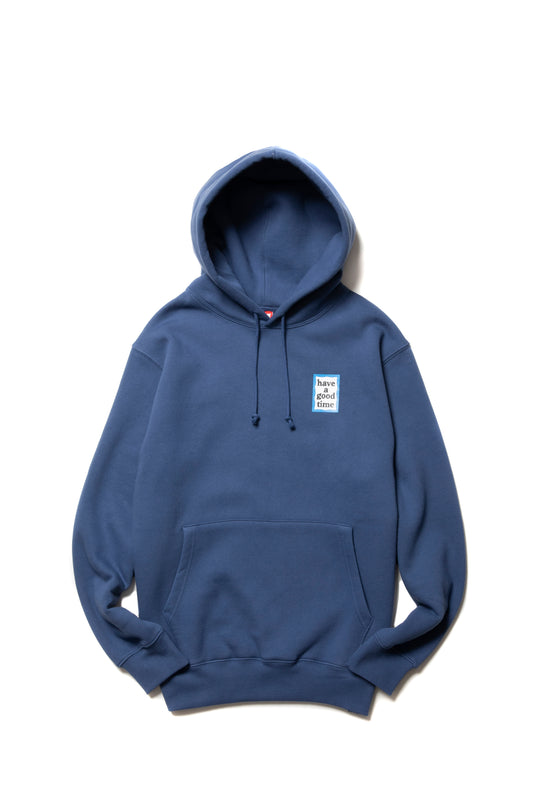MINI BLUE FRAME PULLOVER HOODIE FL BLUE BERRY