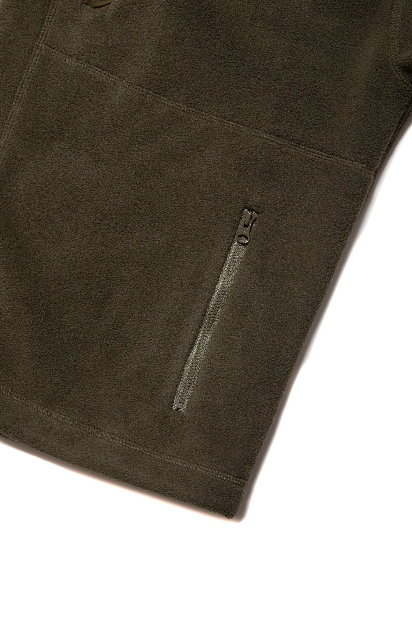 MILITARY FRAME AAP FLEECE JACKET MILITARY GREEN