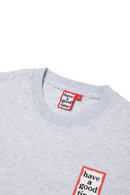 MINI FRAME L/S TEE ASH GRAY