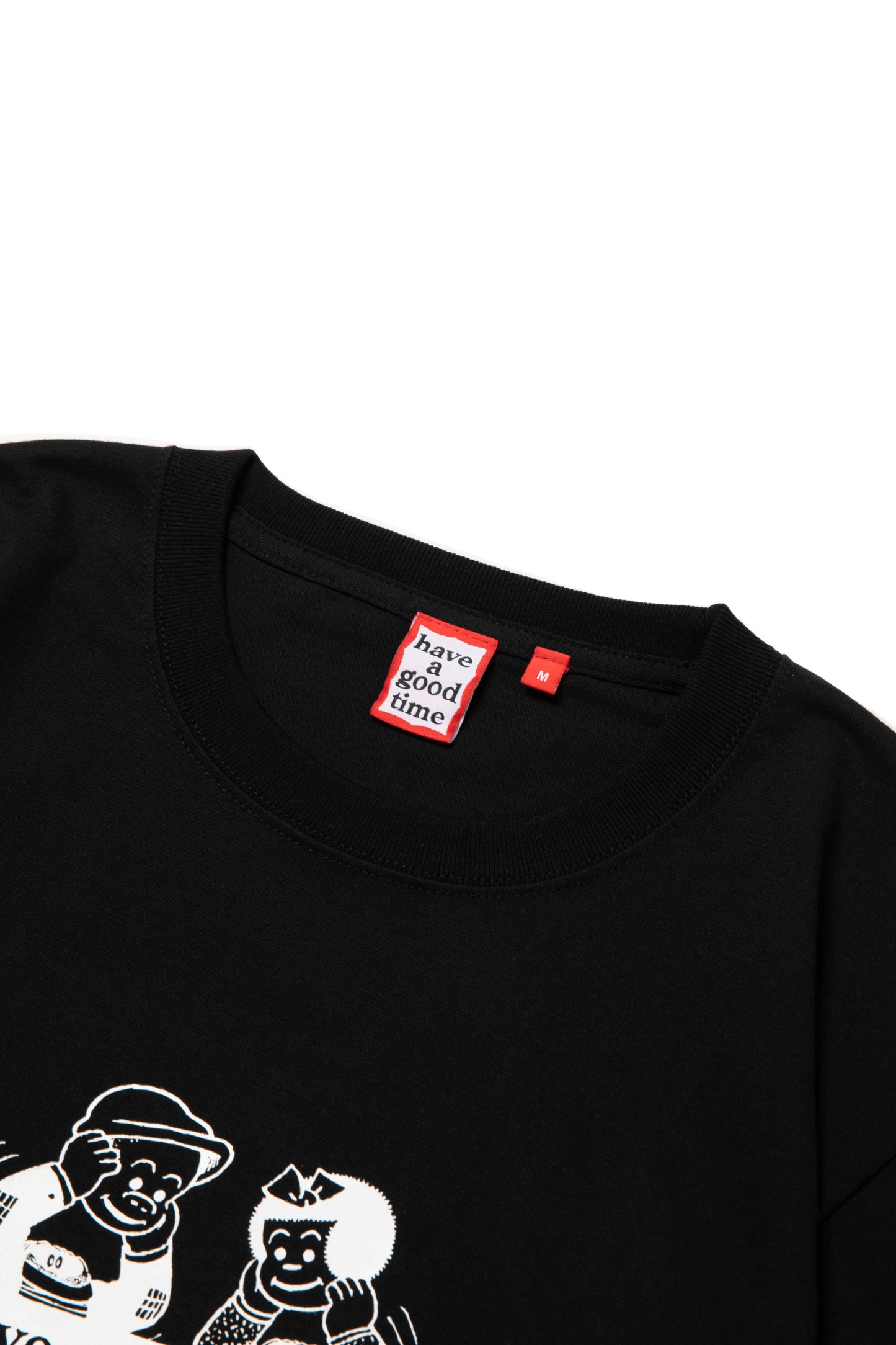 HIDDEN SIDE LOGO S/S TEE BLACK