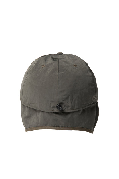 SIDE LOGO EMB EAR CUFF CAP OLIVE