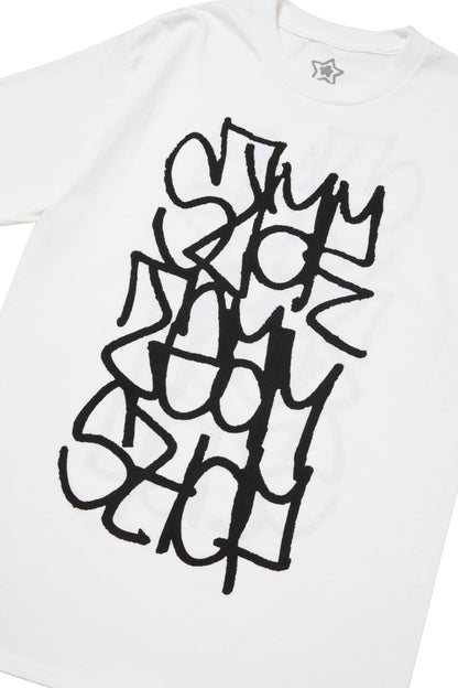 STAR TEAM SHOP TAG SHIRT WHITE