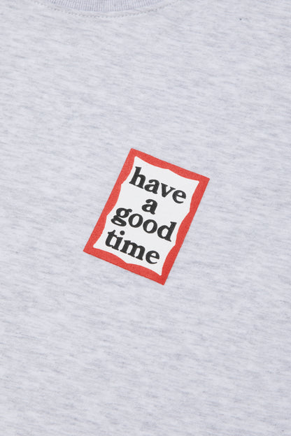 MINI FRAME L/S TEE ASH GRAY