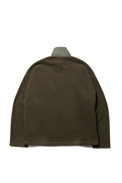 MILITARY FRAME AAP FLEECE JACKET MILITARY GREEN