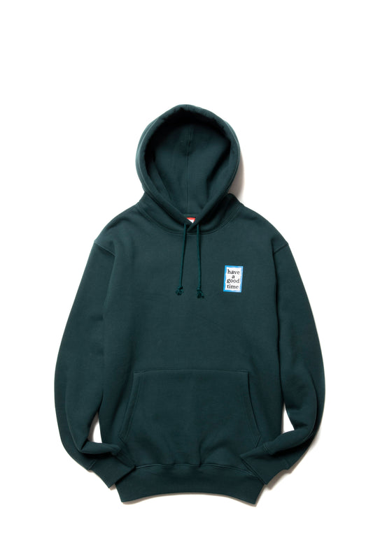 MINI BLUE FRAME PULLOVER HOODIE FL MALACHITE GREEN