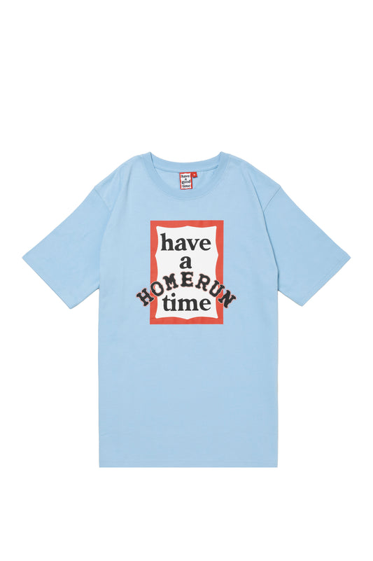 HOMERUN x have a good time S/S TEE GREYISH BLUE