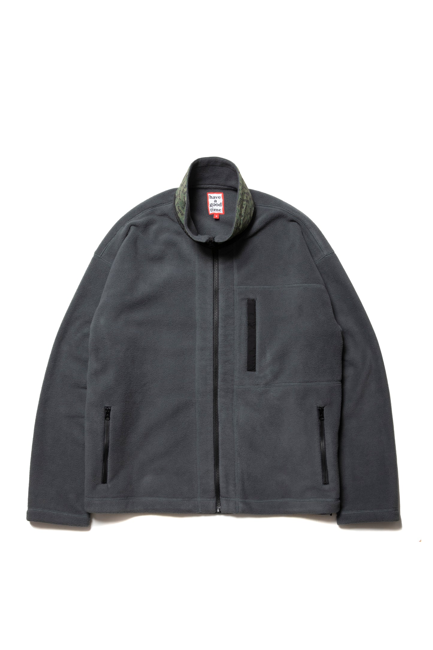 MILITARY FRAME AAP FLEECE JACKET CHARCOAL GRAY