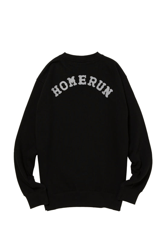 THROW UP MAN FRAME CREWNECK FL BLACK
