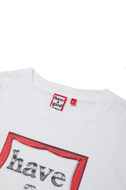 TRON FRAME S/S TEE WHITE