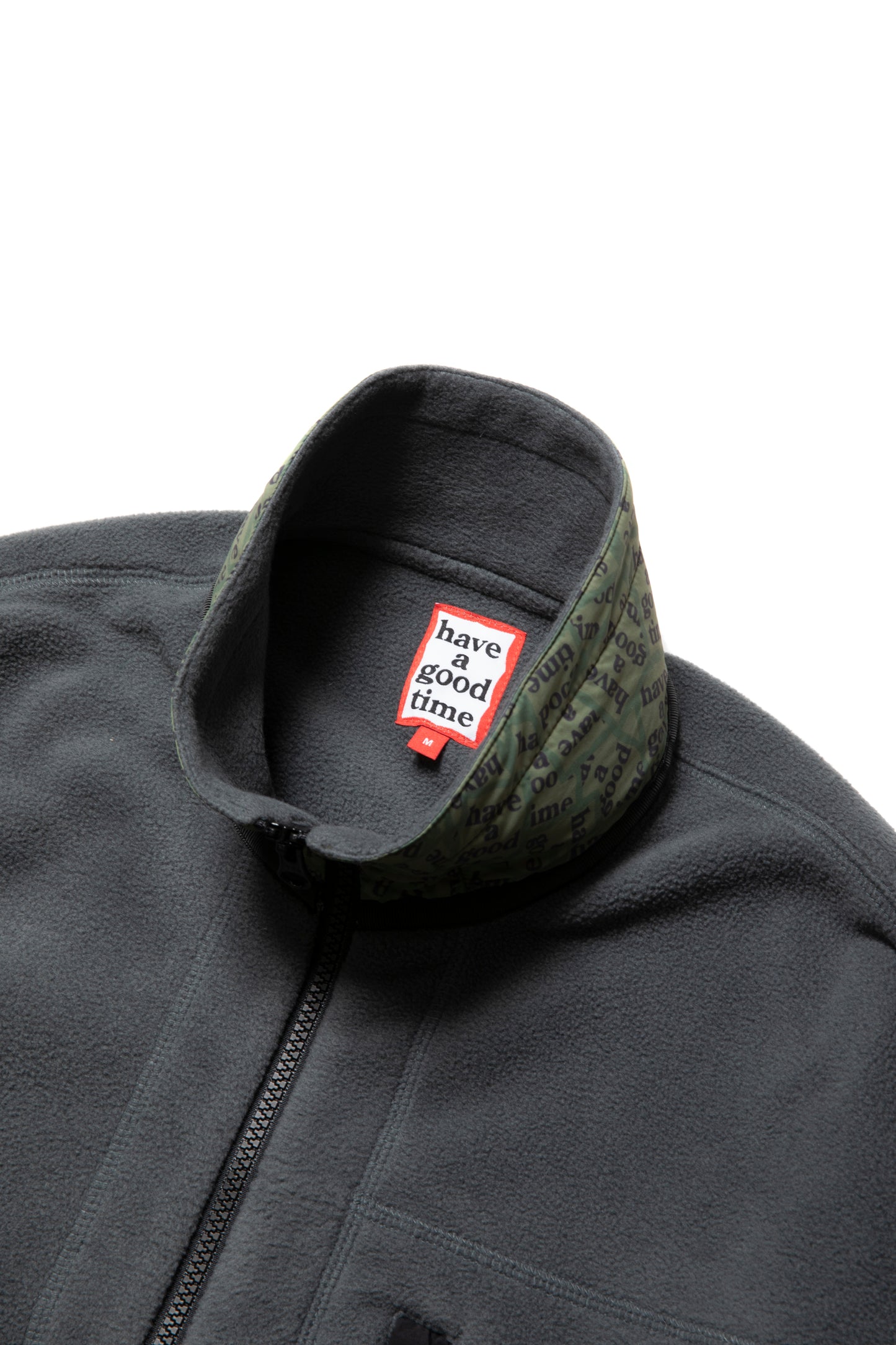 MILITARY FRAME AAP FLEECE JACKET CHARCOAL GRAY