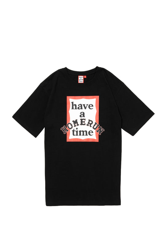 HOMERUN x have a good time S/S TEE BLACK