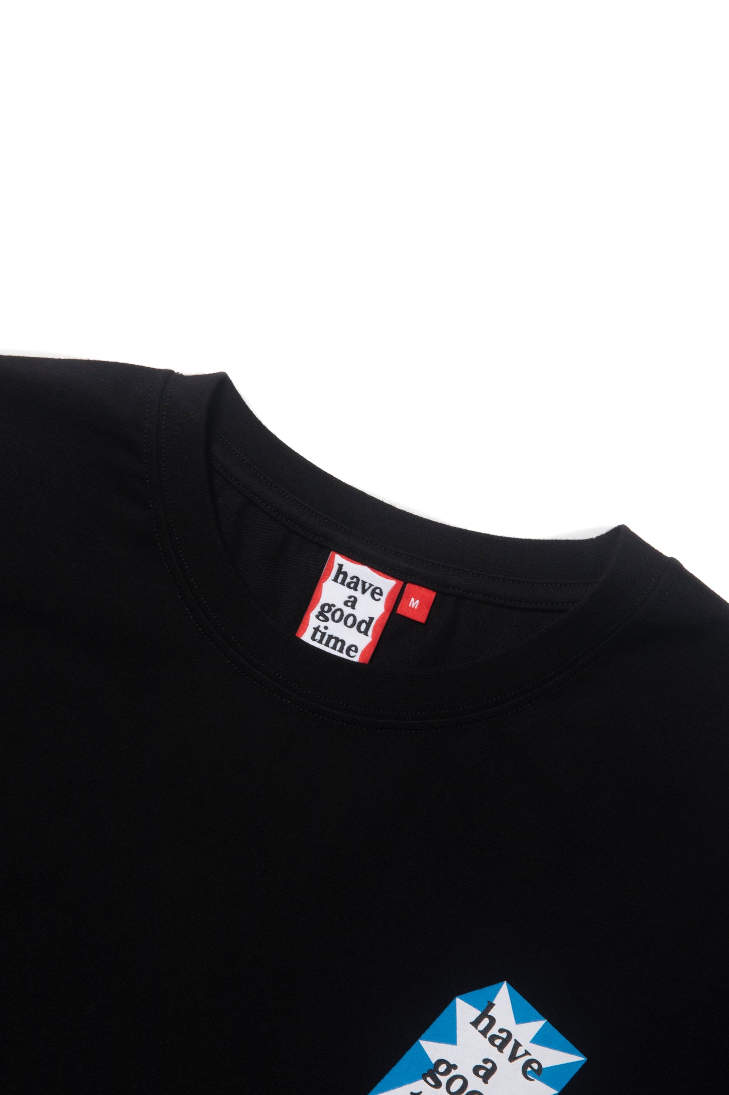 ATTENTION FRAME S/S TEE BLACK