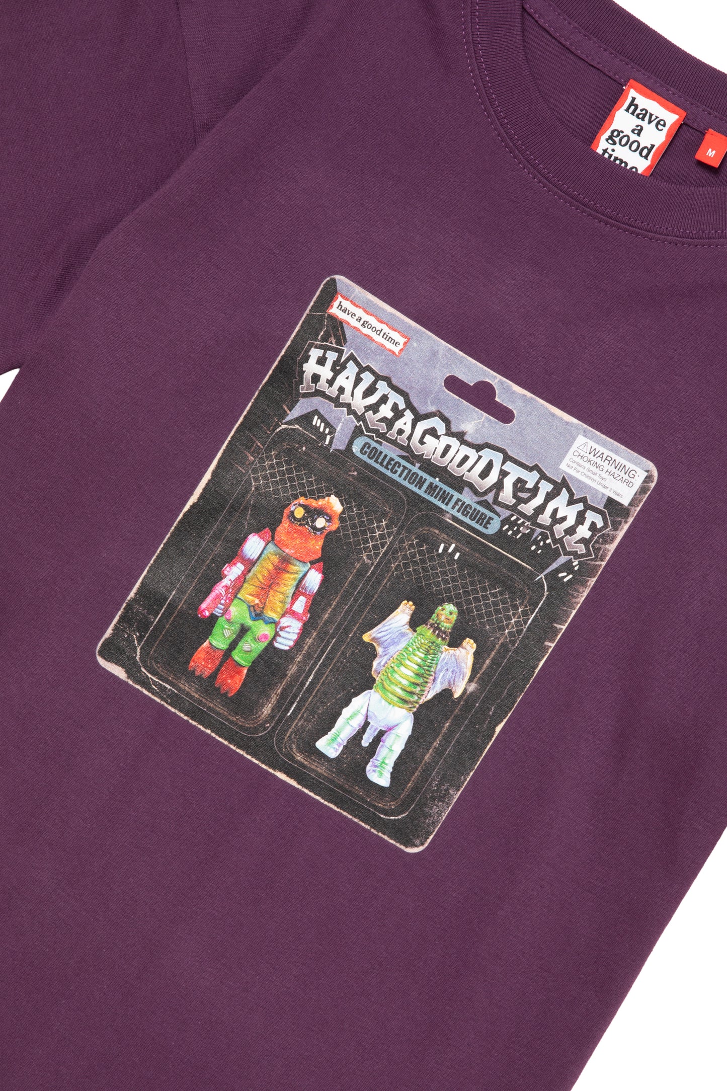 PLAYFULNESS S/S TEE DEEP PURPLE