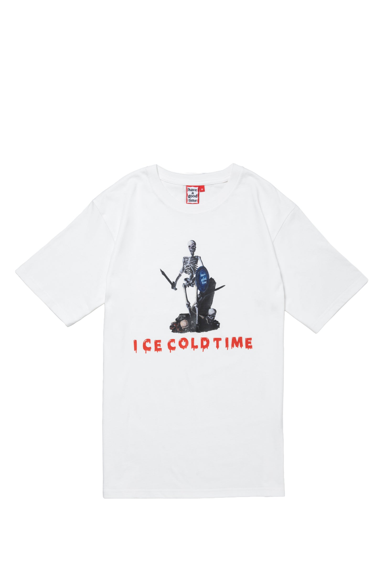 SKULL TIME S/S TEE WHITE