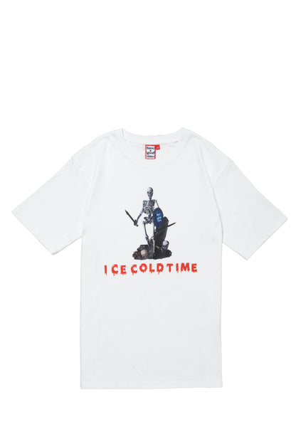 SKULL TIME S/S TEE WHITE