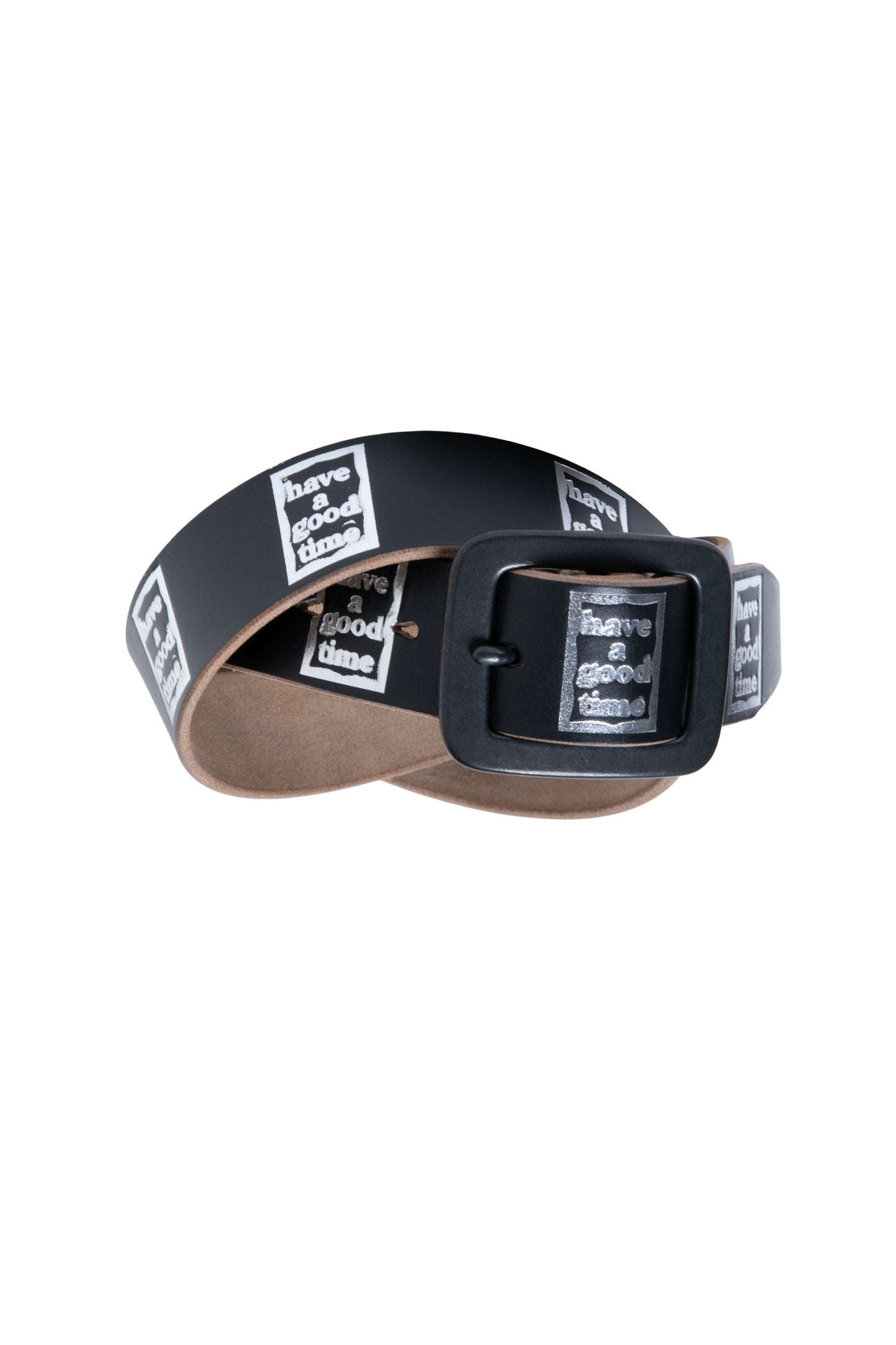 BUTCHER x have a good time BELT BLACK SILVER