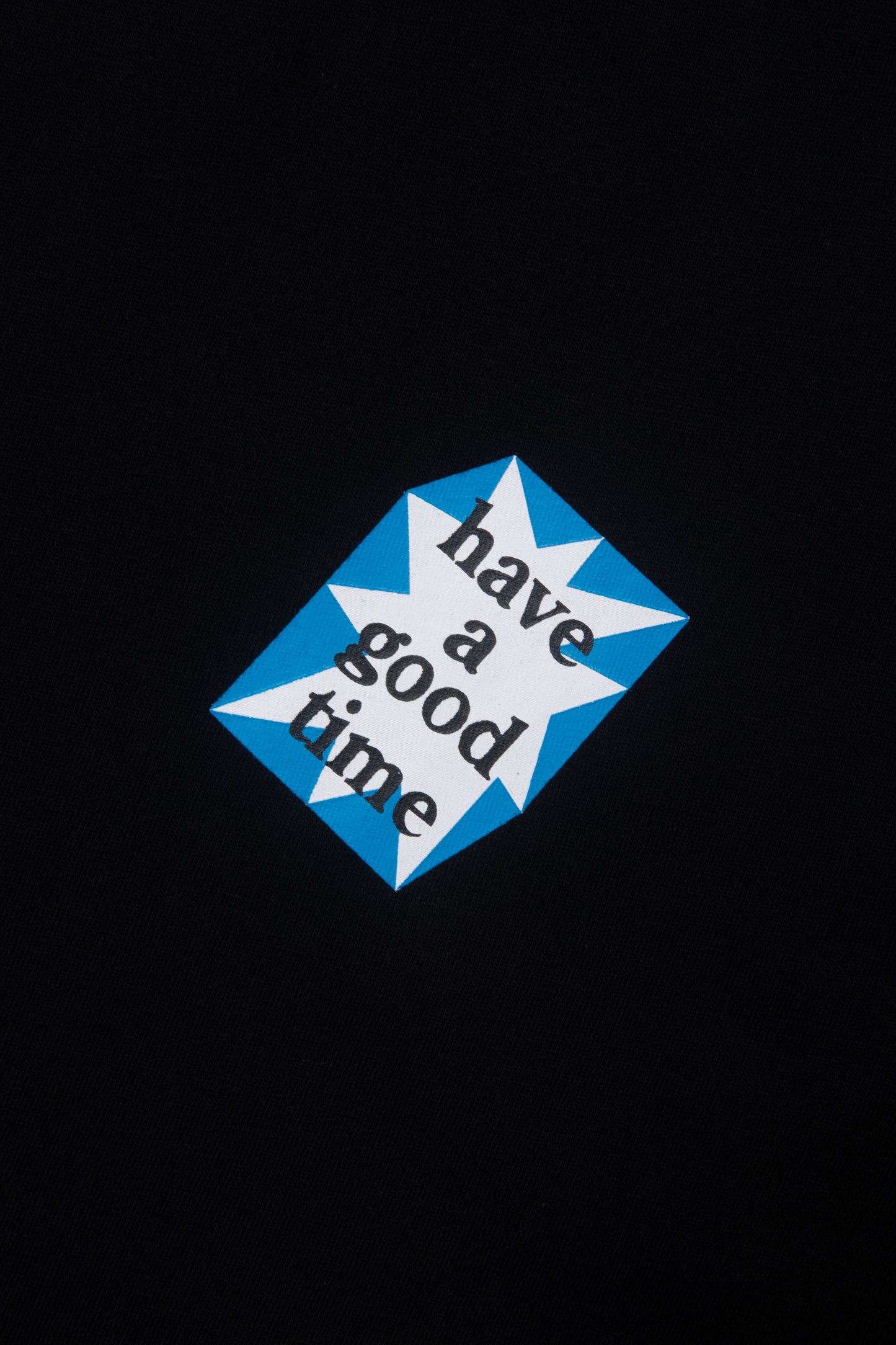 ATTENTION FRAME S/S TEE BLACK