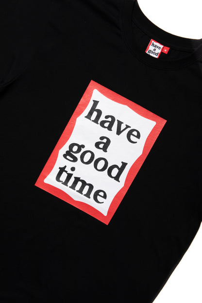 FRAME S/S TEE BLACK