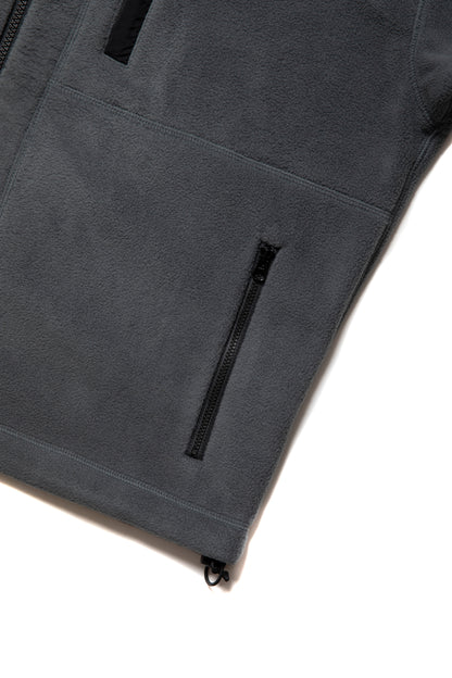 MILITARY FRAME AAP FLEECE JACKET CHARCOAL GRAY