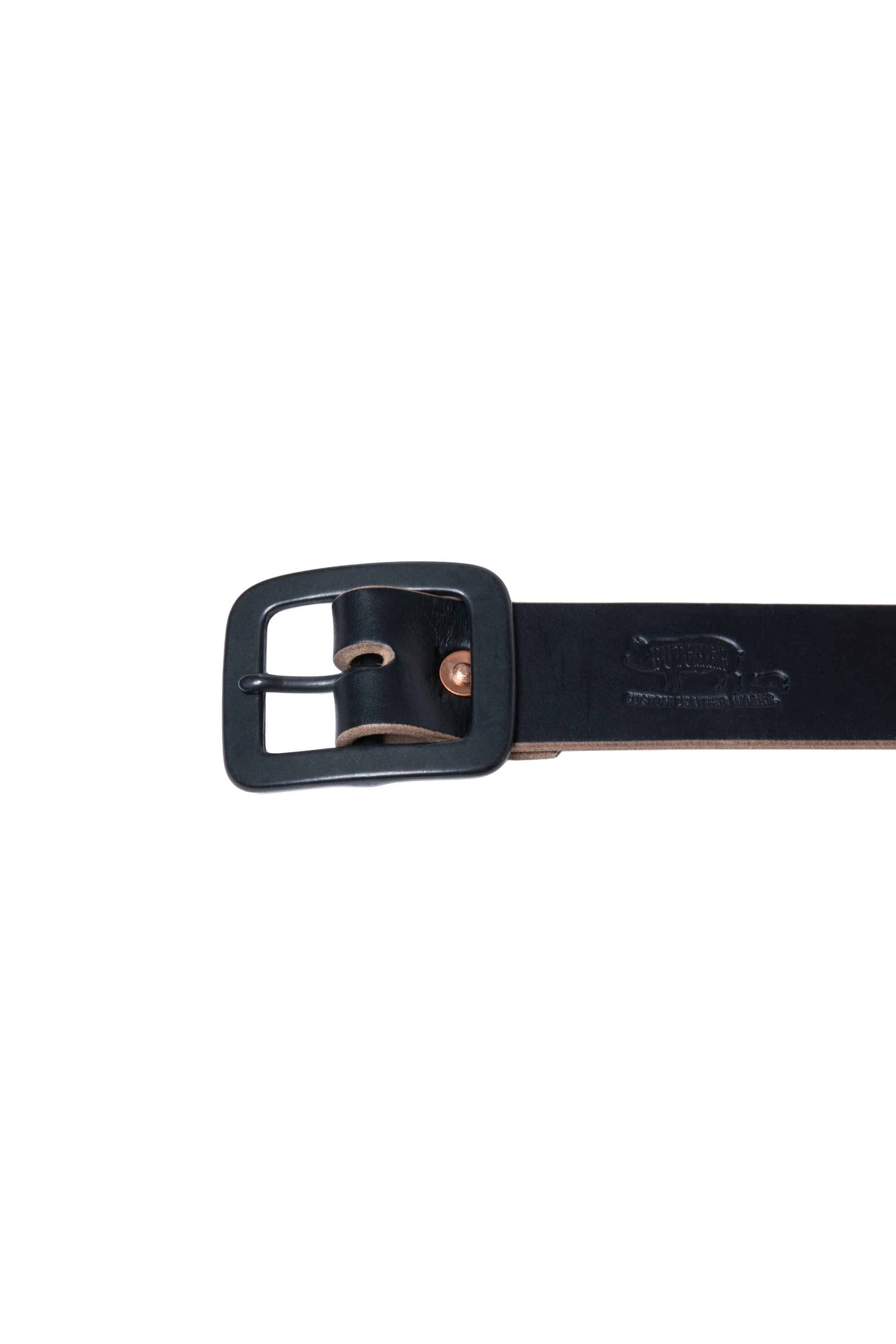 BUTCHER x have a good time BELT BLACK SILVER
