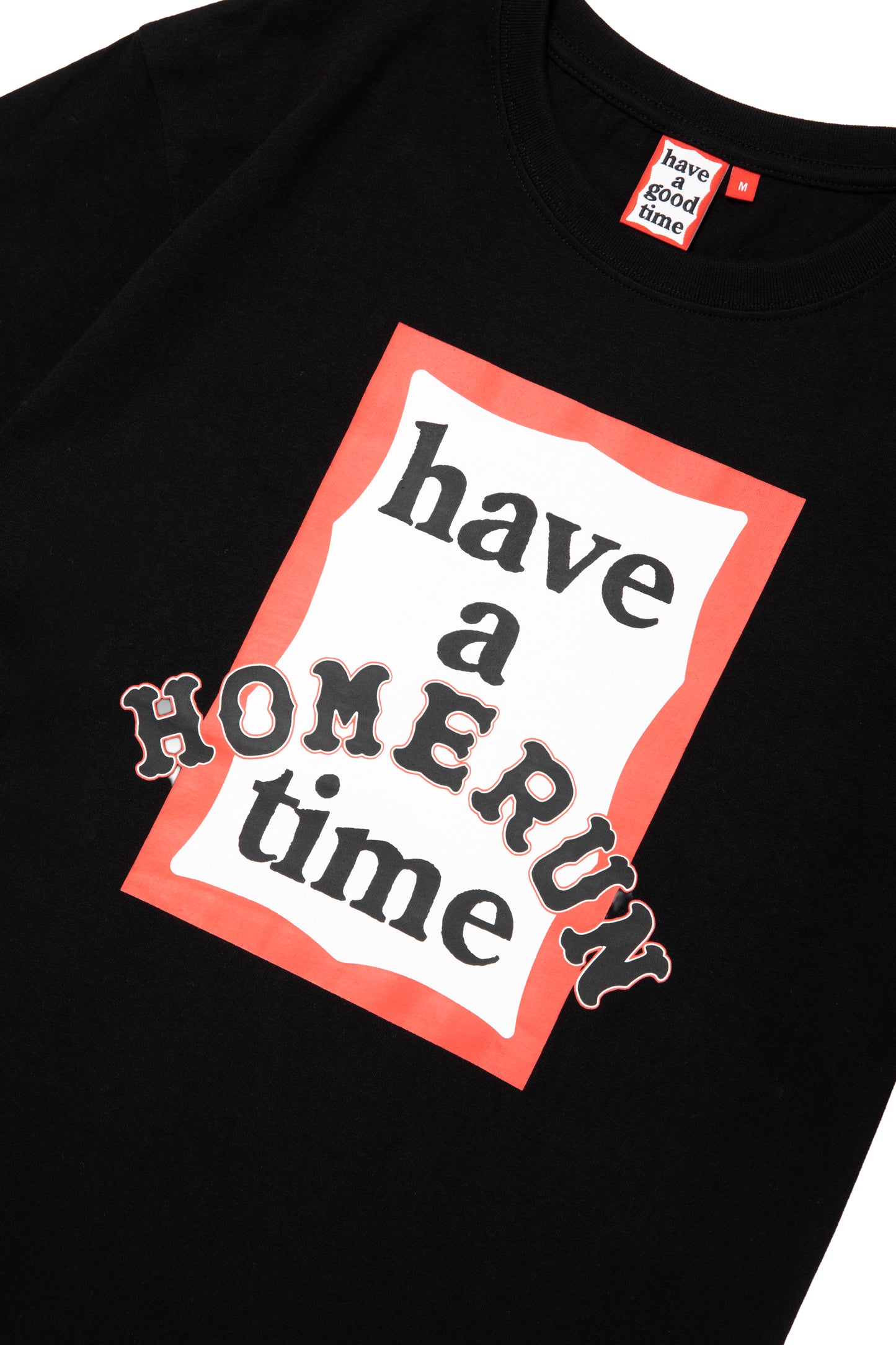 HOMERUN x have a good time S/S TEE BLACK