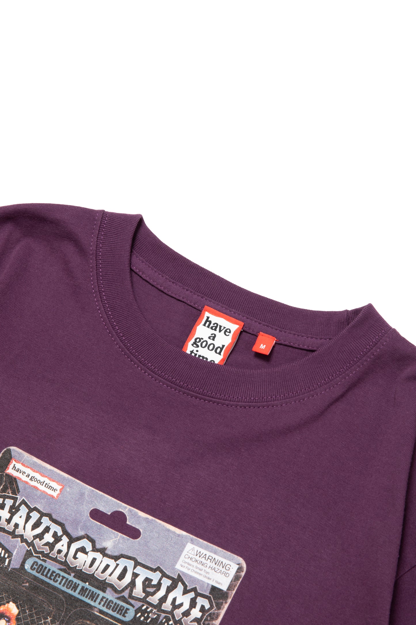 PLAYFULNESS S/S TEE DEEP PURPLE