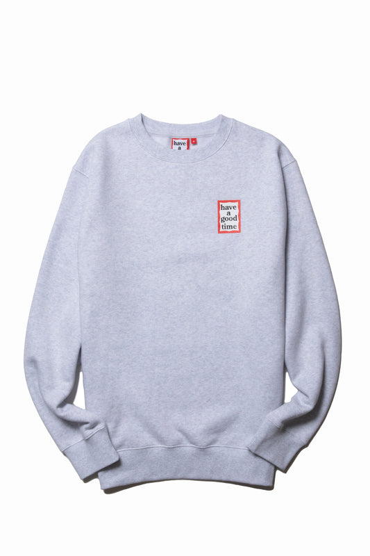 MINI FRAME CREWNECK FL ASH GRAY