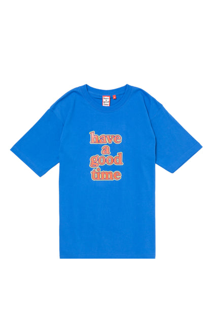 3 COLORS LOGO S/S TEE DEEP BLUE