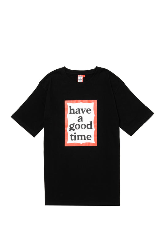 FRAME S/S TEE BLACK