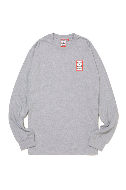 MINI FRAME L/S TEE HEATHER GRAY
