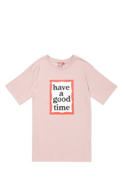 FRAME S/S TEE ASH PINK