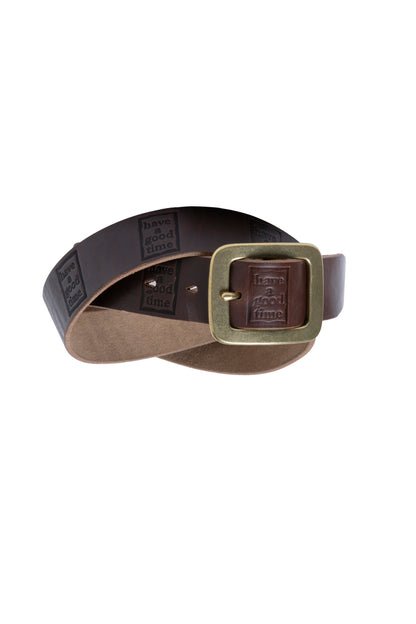 BUTCHER x have a good time BELT BROWN