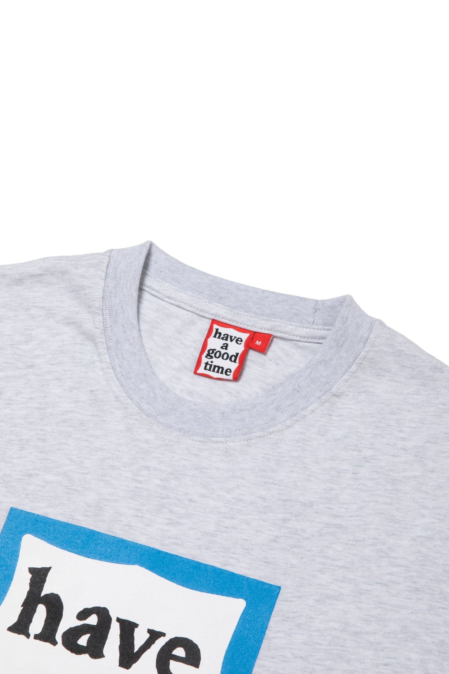 BLUE FRAME L/S TEE ASH GRAY