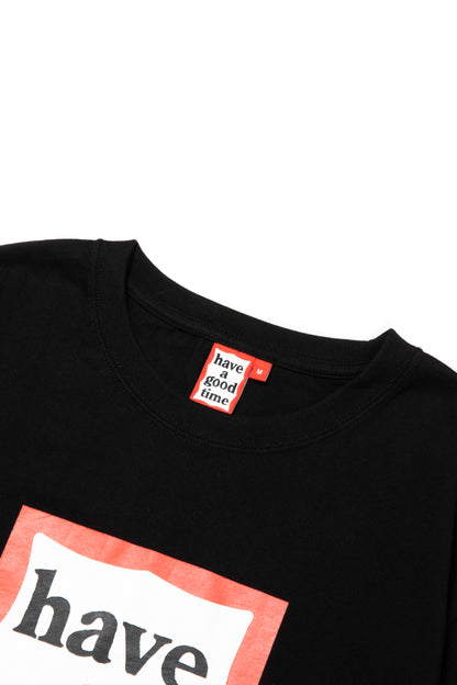 FRAME S/S TEE BLACK