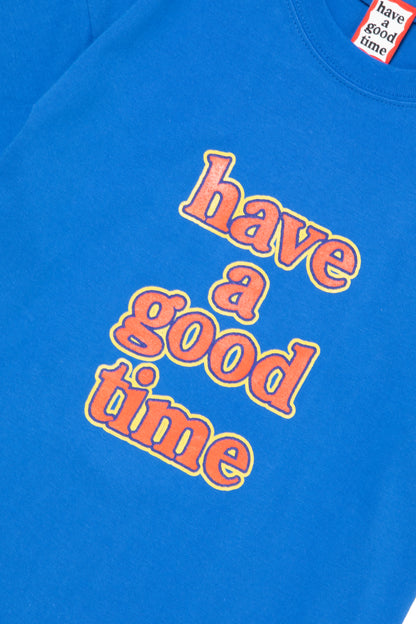 3 COLORS LOGO S/S TEE DEEP BLUE