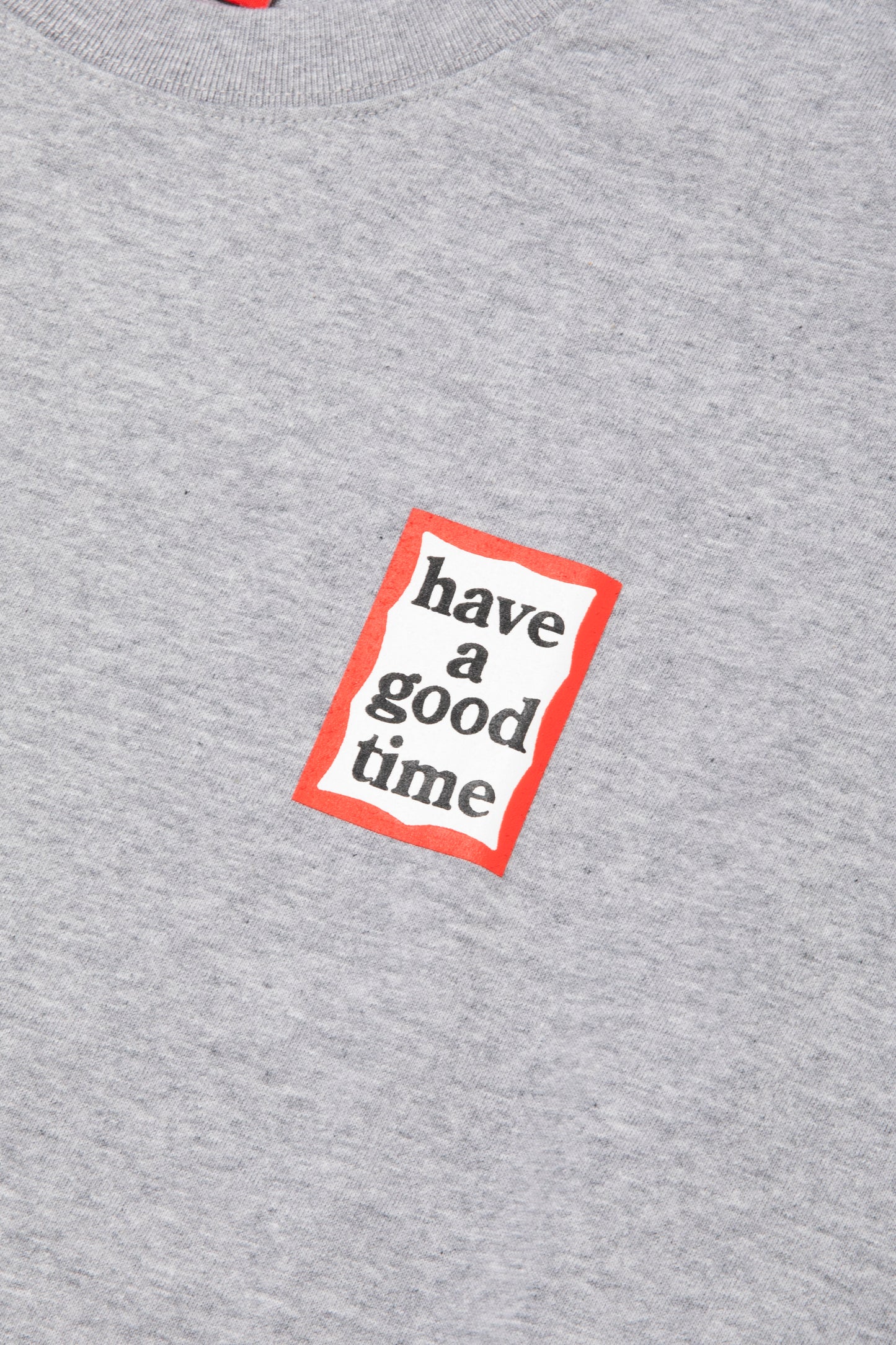 MINI FRAME L/S TEE HEATHER GRAY