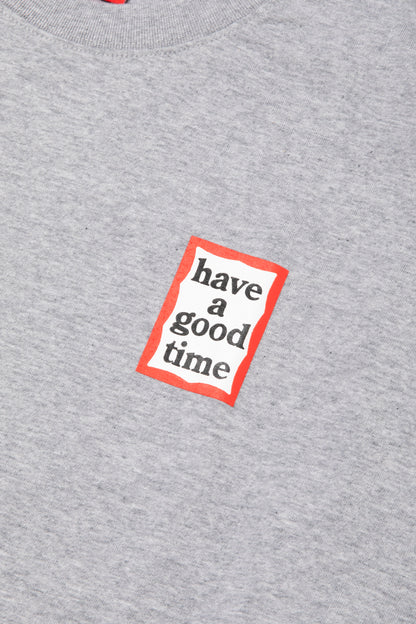 MINI FRAME L/S TEE HEATHER GRAY
