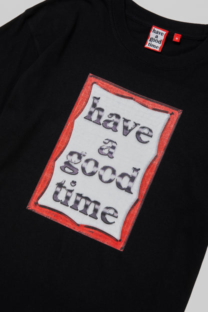 TRON FRAME S/S TEE BLACK