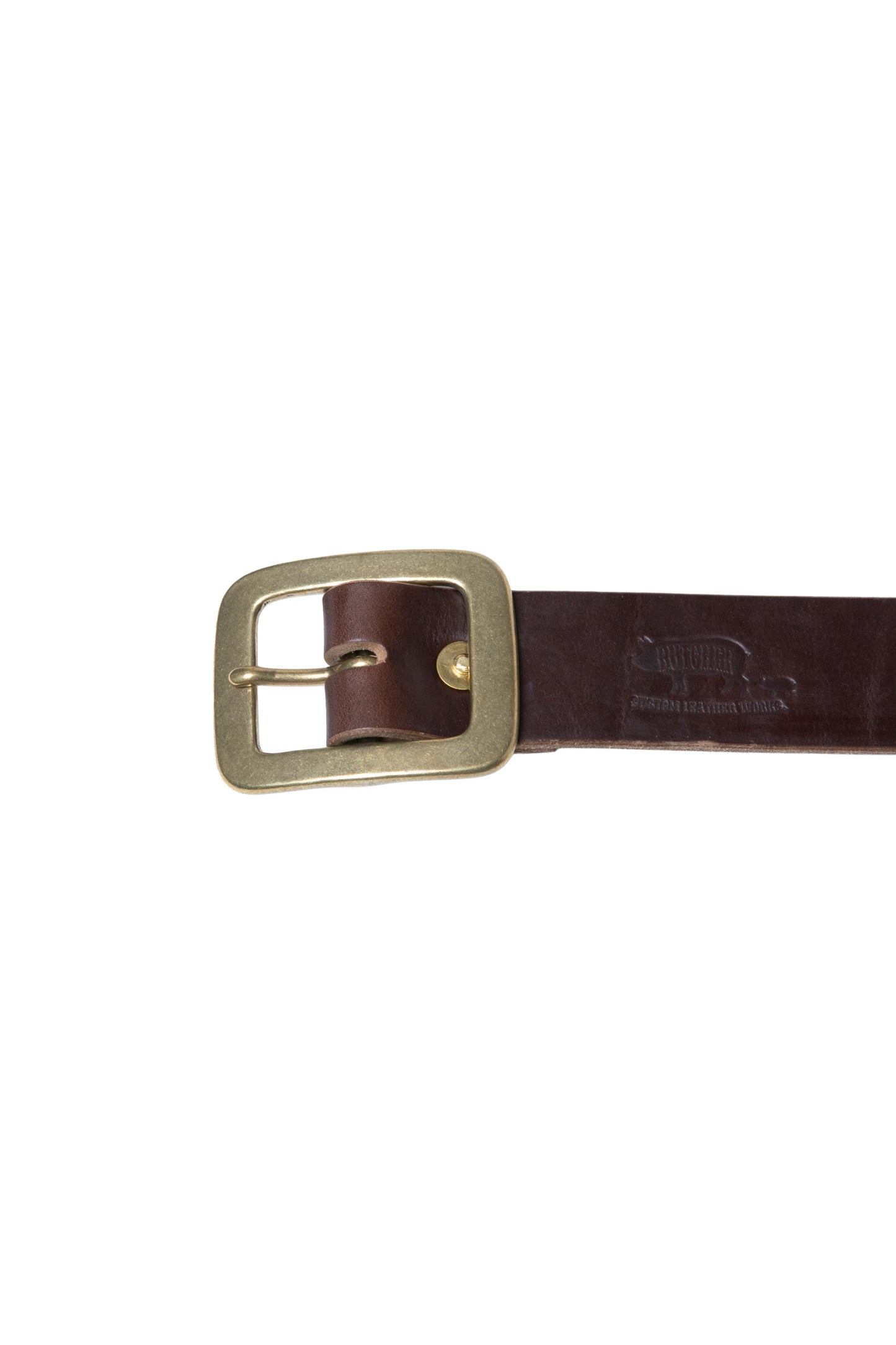 BUTCHER x have a good time BELT BROWN
