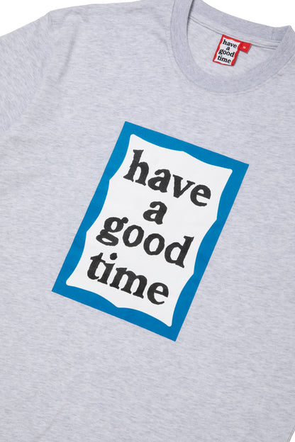 BLUE FRAME L/S TEE ASH GRAY