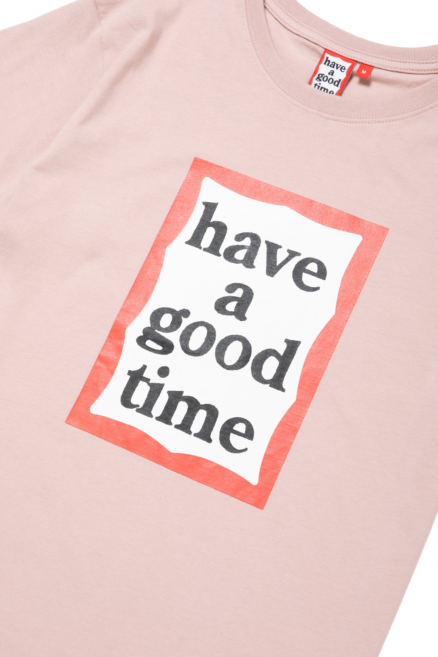 FRAME S/S TEE ASH PINK
